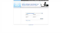 Desktop Screenshot of portal.wszia.edu.pl